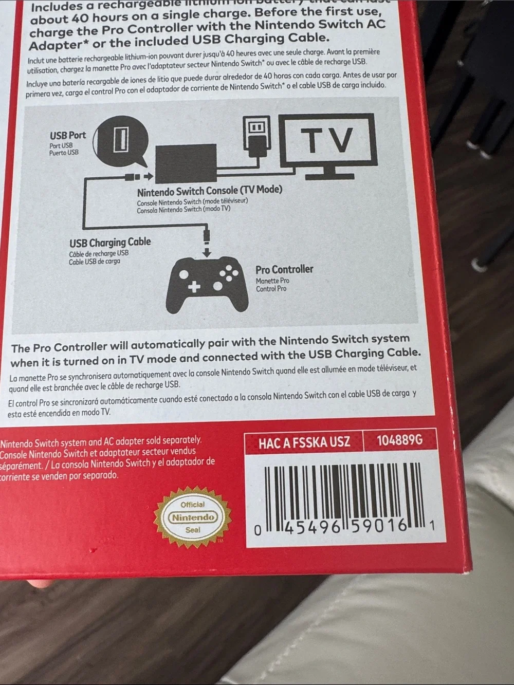 BRAND NEW Nintendo switch pro controller